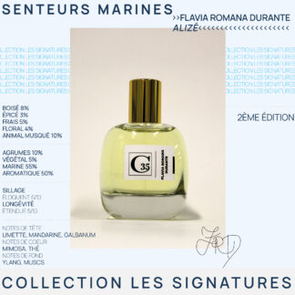 Voir le produit ALIZE, Eau de parfum Unisex, 50ml du marchand Maison Berry Parfum
