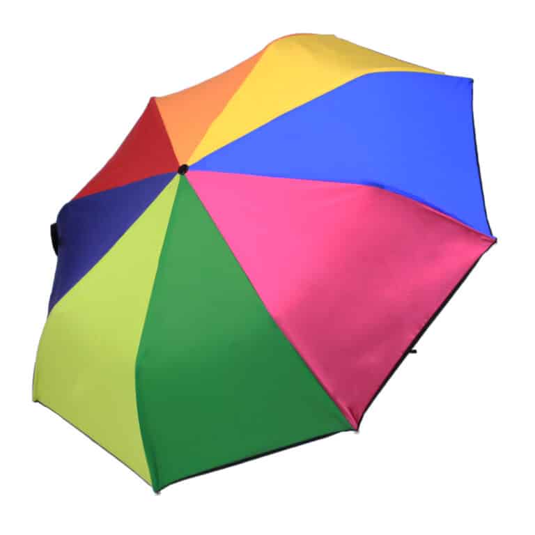 Parapluie mini camaïeu multicolore