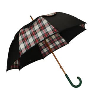Voir le produit passvent noir et écossais rouge et beige du marchand H2o Parapluies - Chapeaux & Parapluies