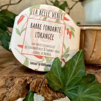 Voir le produit Barre Fondante - L'Orangée (45 g) du marchand La Belle Verte - Cosmétiques & Parfumerie