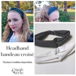 Voir le produit Headband / Bandeau croisé du marchand L'Aiguille Verte